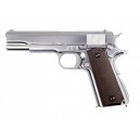 WE Colt M1911 "Full" fém GBB "Ezüst" színű