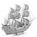 'Black Pearl' Hajó 3D Fém Puzzle Modell