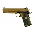 004 KJW Spartan STS-7 1911 MEU C.45 "Full" fém GBB "Tan"