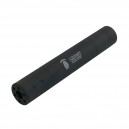 119 "Special Force" 195x30mm Fém hangtompító replika, fekete