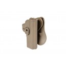 25674 Ultimate Glock balos kemény tok "Tan" színben