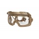 G 034109 Taktikai szemüveg sisakra rögzíthető "Tan" színben