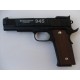 WE M945 full fém GBB airsoft pisztoly fekete