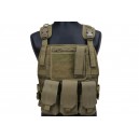 MBSS "Molle" taktikai mellény 'OD' Zöld