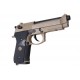 WE Beretta M9A1 "Full" Fém GBB pisztoly replika "Tan"