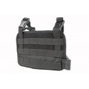 11440 Molle Thigh Combtok Panel Fekete
