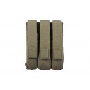 9664 Tripla Mp5 MOLLE Tárzseb 'OD' Zöld