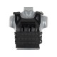 025 Jump Plate Carrier Taktikai mellény Fekete