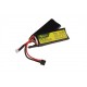 ER107T 7,4V 1500mAh 20/40C Li-Po mini akku "T" csatlakozóval