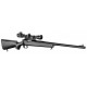 Jing Gong JG BAR-10 366A  fém cső & gearbox, ABS, 420 FPS, 30 BB-s tár, Távcsővel