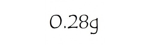 0,28 g BB