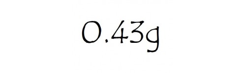 0,43 g BB