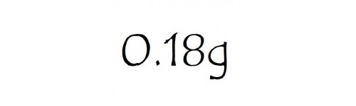 0,18 g BB